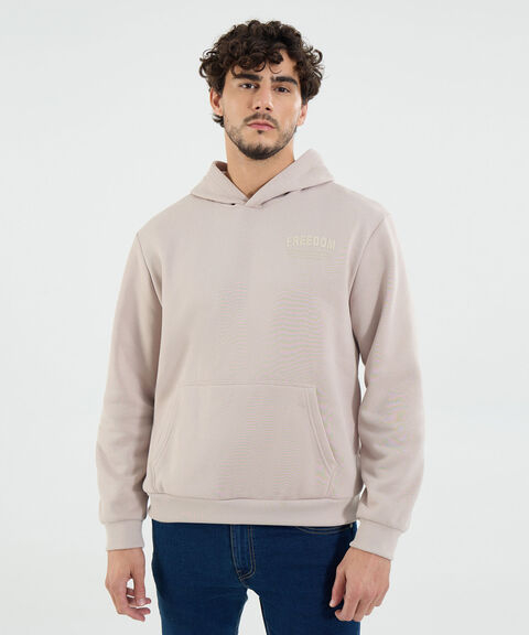 Hoodie unicolor